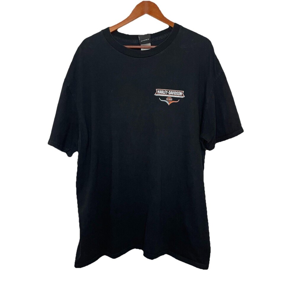 Harley Davidson Men's 2XL Black South Florida Tshirt Cotton